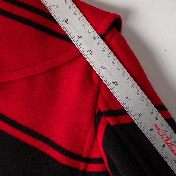 Polo Ralph Lauren Red Black Carlyn Double Breasted Belted Wool Coat‎ SZ. 0  NWT - Picture 3 of 12